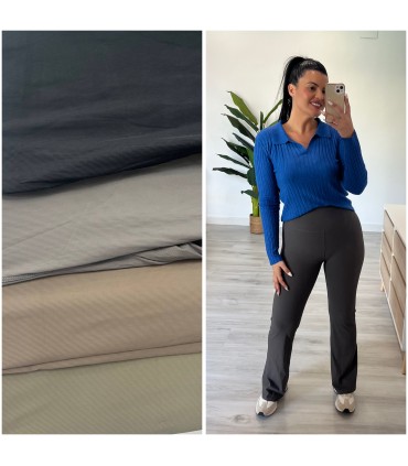 Malla acampanada canalé fino