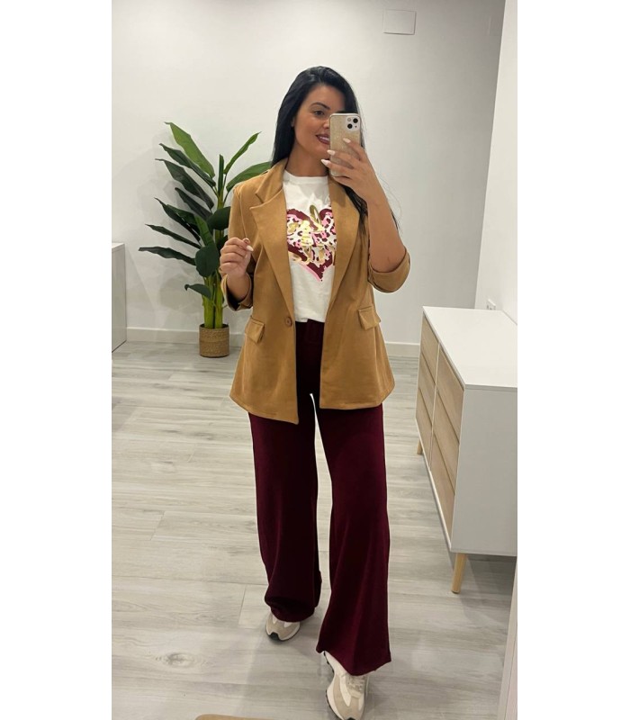 Chaqueta Naira camel