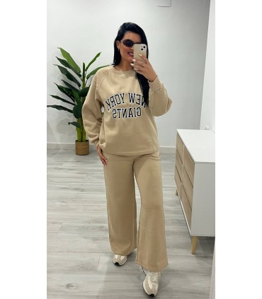 Chándal New York camel