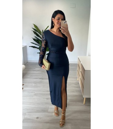 Vestido Catherina marino