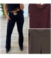 Pantalón licra B acampanado