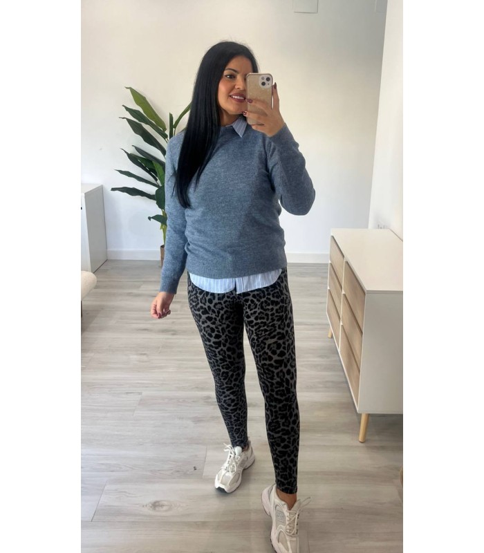 Jersey basic azulón