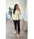 Jersey Carola amarillo pastel