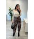 Pantalón animal print