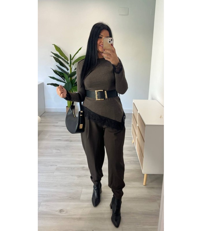 Pantalón Michigan marrón