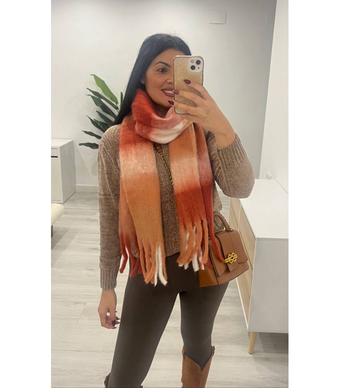 Jersey chenilla basic camel