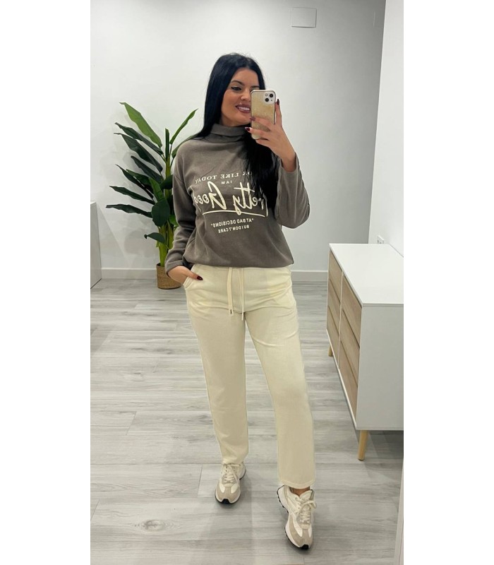 Pantalón algodón micropana fino