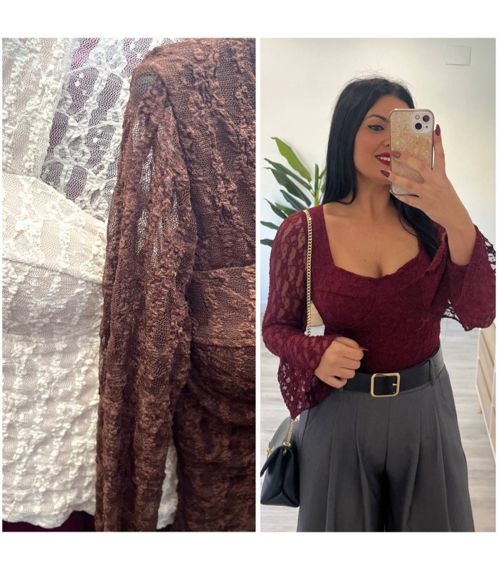 Blusa encaje