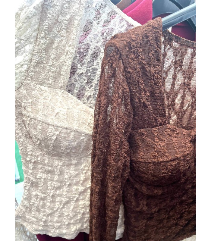 Blusa encaje