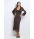 Vestido Venecia marrón