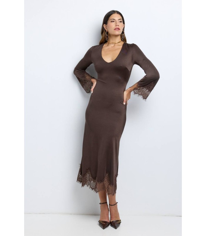 Vestido Venecia marrón