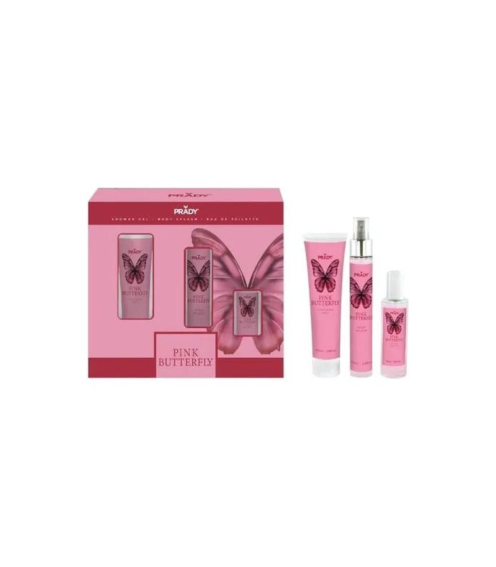 Estuche pink butterfly