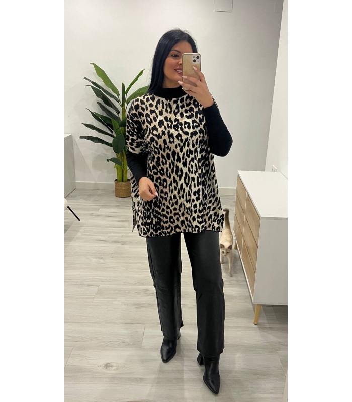 Jersey animal print