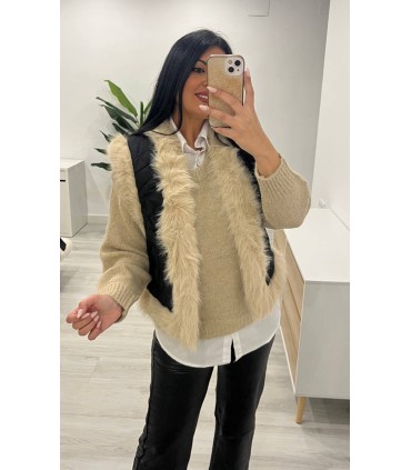 Chaleco Londres negro