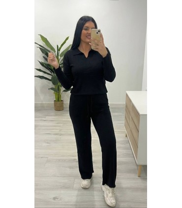 Conjunto punto Nikel negro