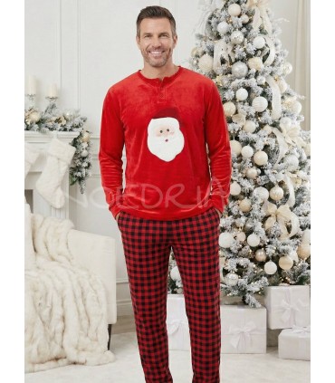 Pijama papá Noel hombre