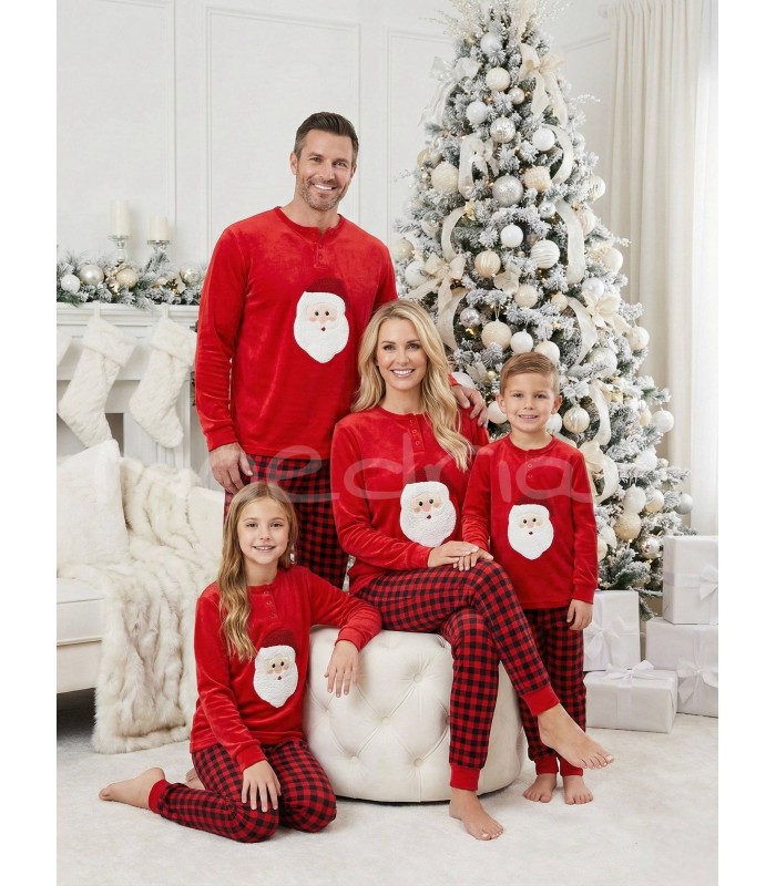 Pijama papá Noel mujer