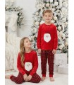 Pijama papá Noel niño y niña
