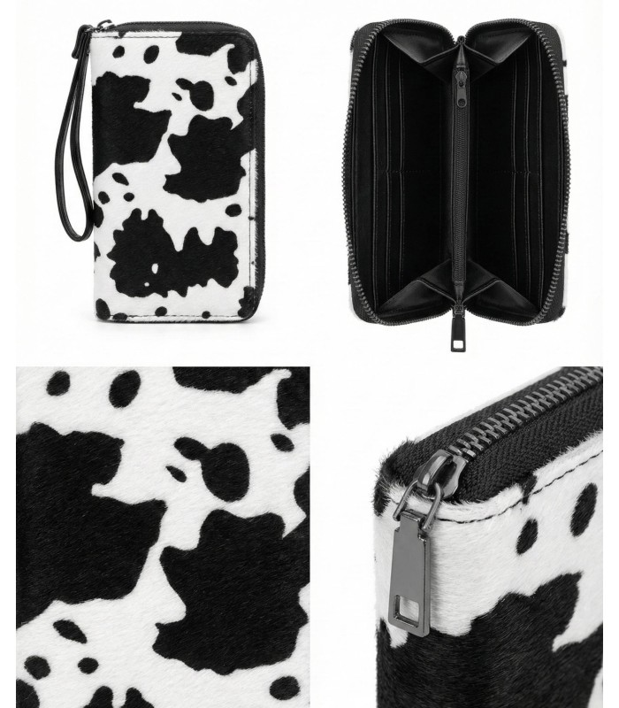 Cartera animal print vaca