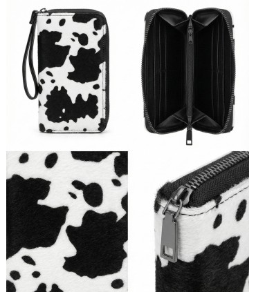 Cartera animal print vaca