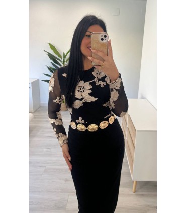 Cinturón dorado entero