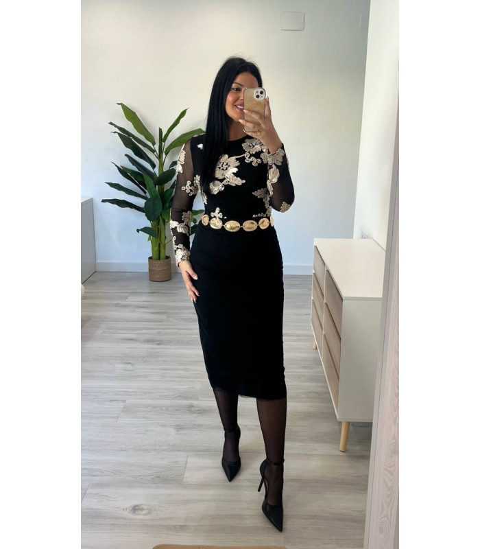 Cinturón dorado entero