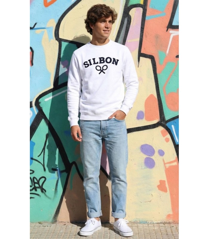 Sudadera Silbon blanca