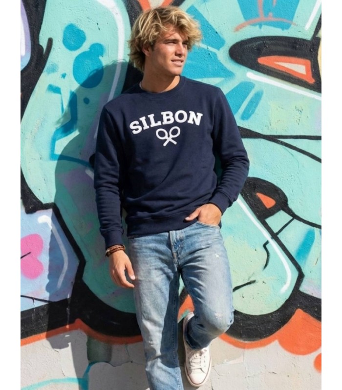 Sudadera Silbon malva