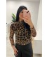 Blusa leopardo