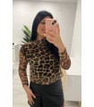 Blusa leopardo