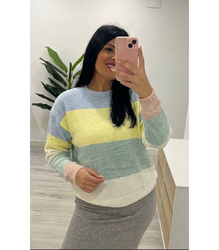 Jersey rallas chenilla celeste