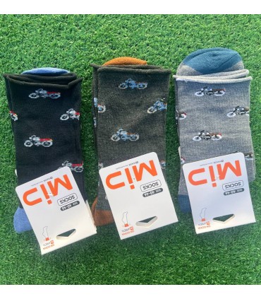 Pack calcetines moto antigua 1