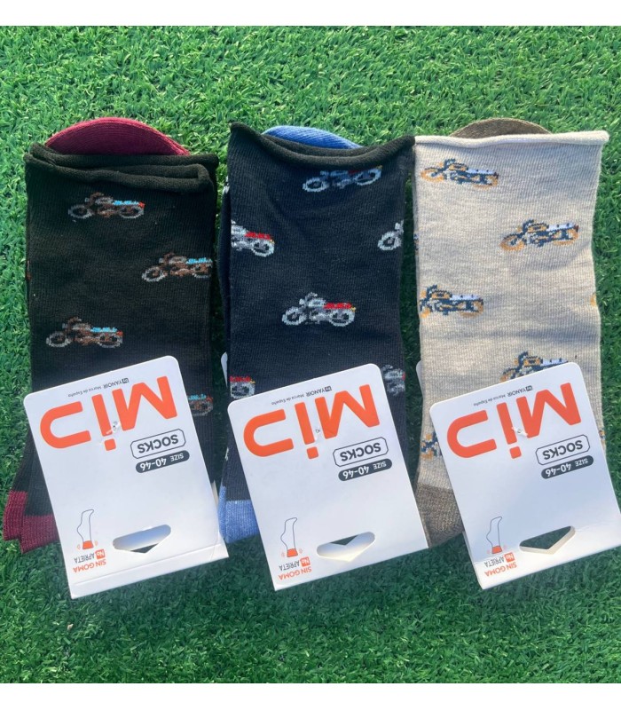 Pack calcetines moto antigua 2