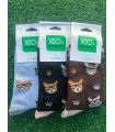Pack 1 de 3 calcetines gato
