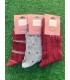 Pack 4 de 3 calcetines chic