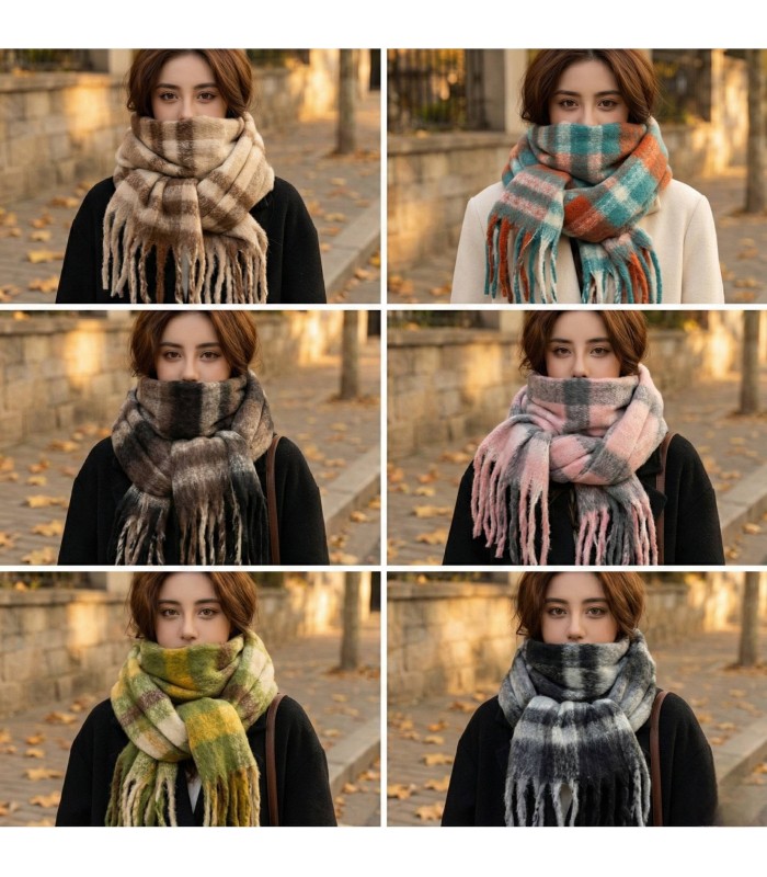 Pashmina cuadros 2025