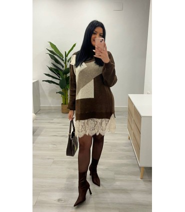 Vestido punto Griseida