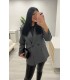 Chaqueta botones gris