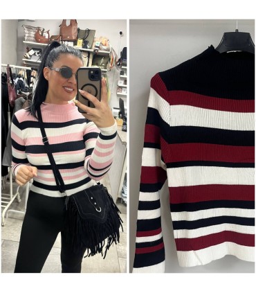 Jersey pegado rallas