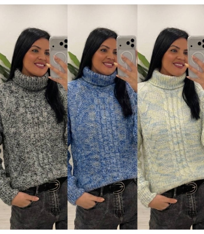 Jersey colorines cuello vuelto 2