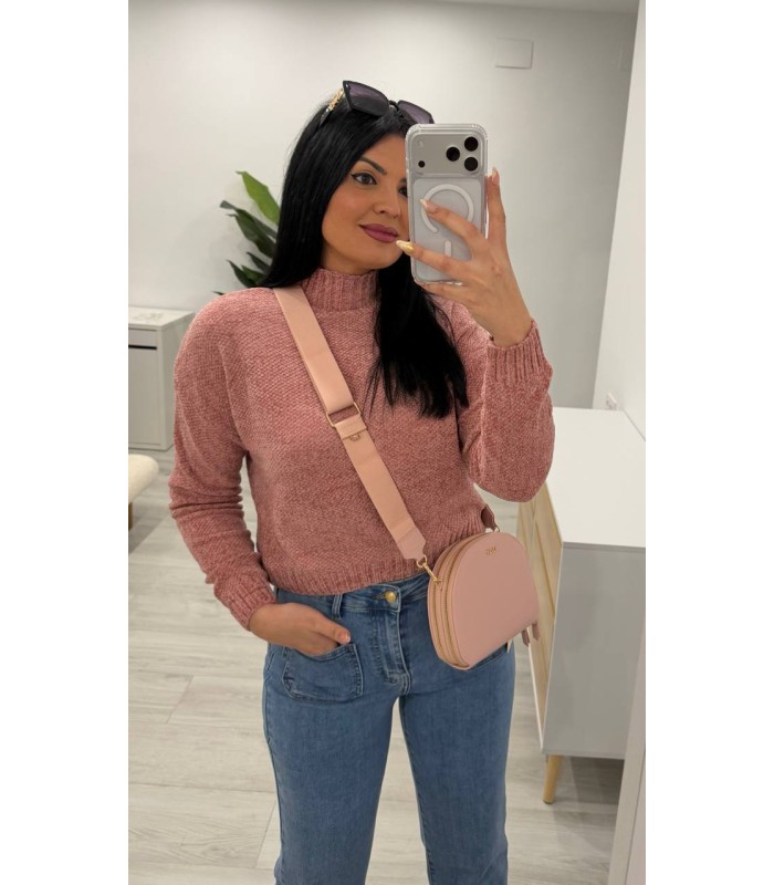 Jersey Girasol cuello cisne