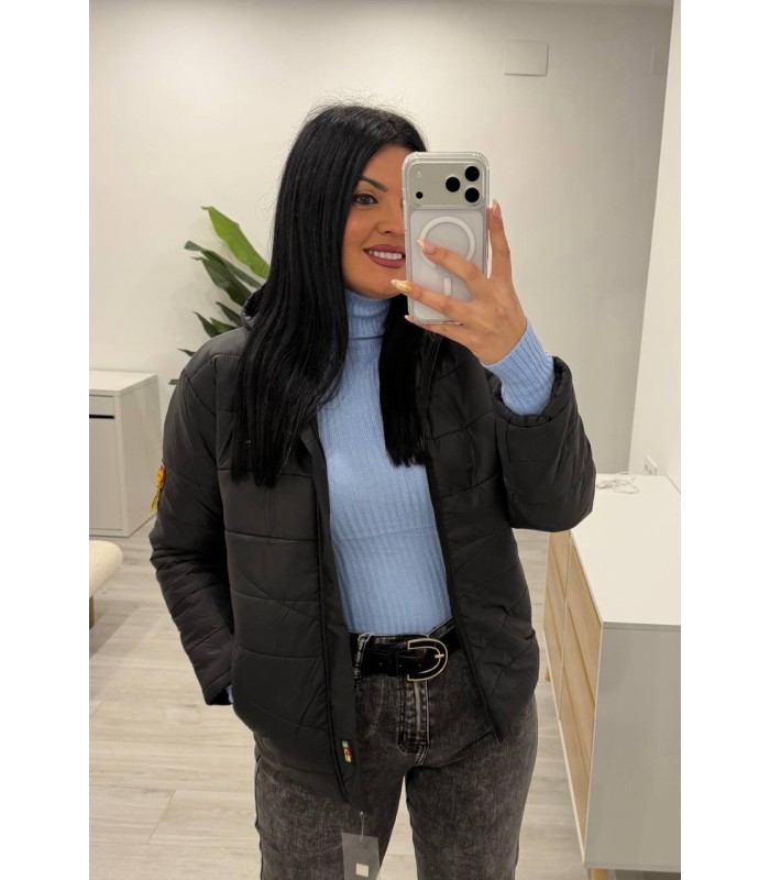 Chaquetón negro Talla unica