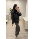 Chaquetón negro Talla unica