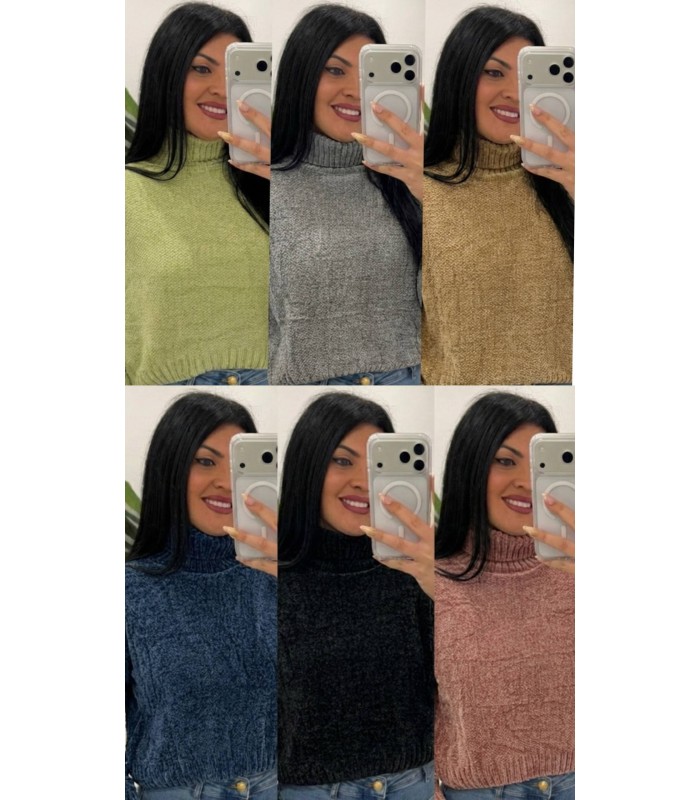 Jersey Girasol cuello vuelto