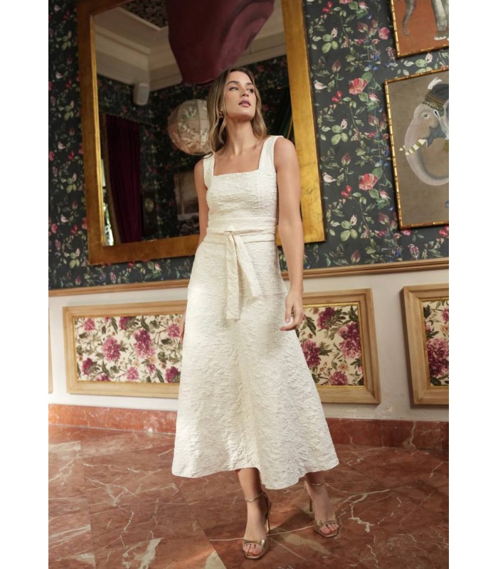 Vestido Varona jacquard torera