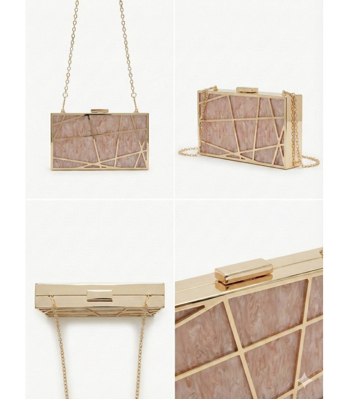 Bolso nácar nude Rosalía