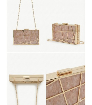 Bolso nácar nude Rosalía