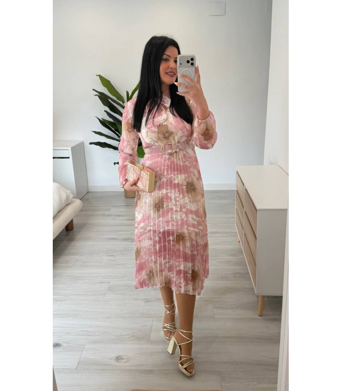 Vestido Violeta rosa