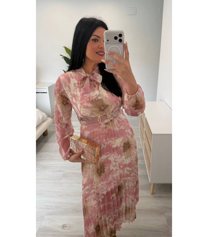 Vestido Violeta rosa