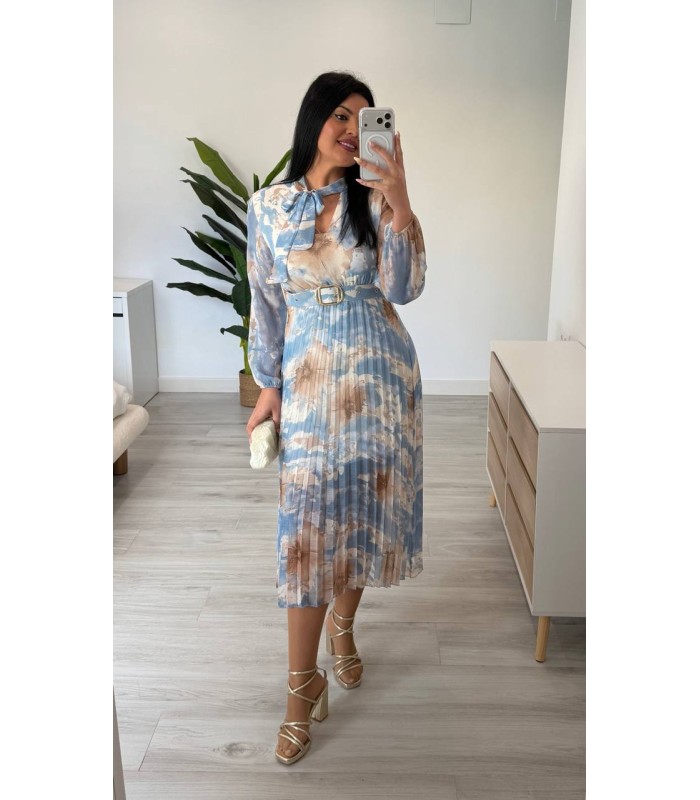 Vestido Violeta azul